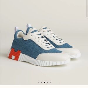 Hermes Bouncing Sneaker. Mens size US 12/EU 46. Gently Worn